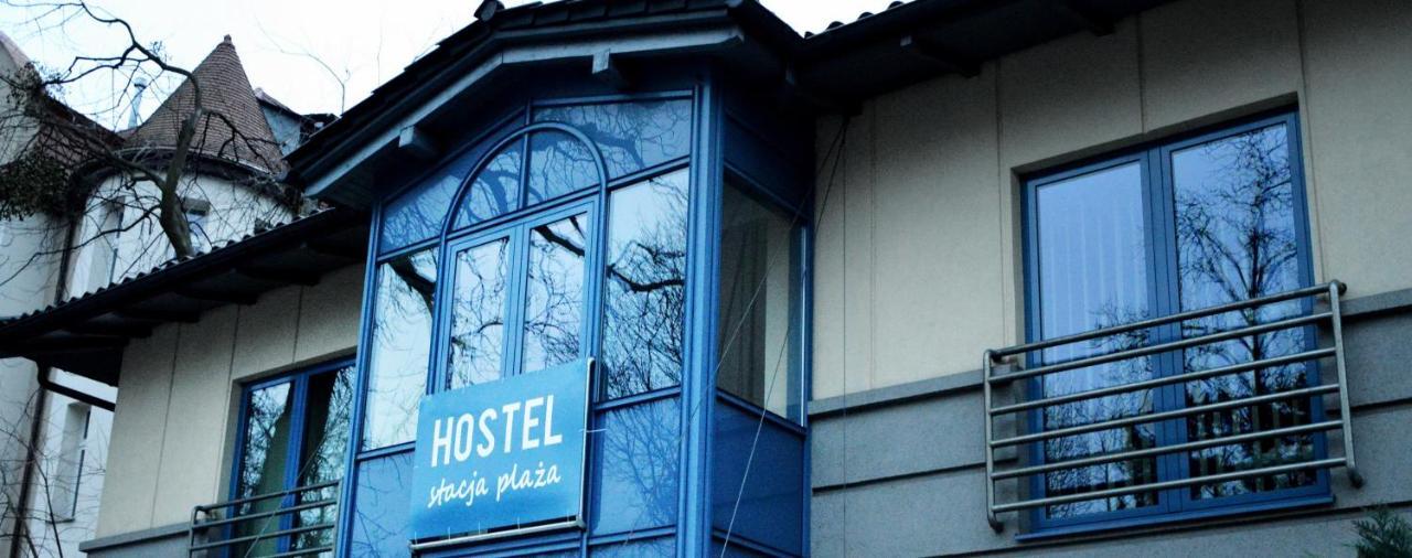 Hostel Stacja Plaza โซพอต ภายนอก รูปภาพ